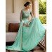 11043 TURQUOISE NAKKASHI EUPHORIA WEDDING WEAR LEHENGA 